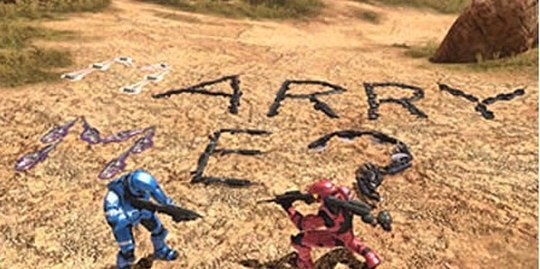 Marry Me via Halo. By Sarcastic Gamer (CC)