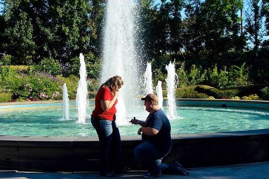 Wedding proposal. By Collin Harvey (Flickr)