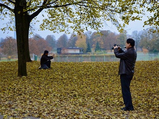 Then, when there's no one left to stalk, tourists will start photographing other tourists. By AstridWestvang (Flickr)