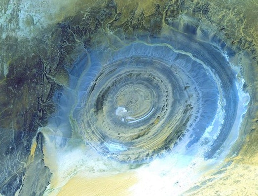 Richat Structure by Brian 0918 (Wikimedia)