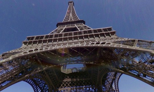 Eiffel Tower, Paris France. By Google Maps