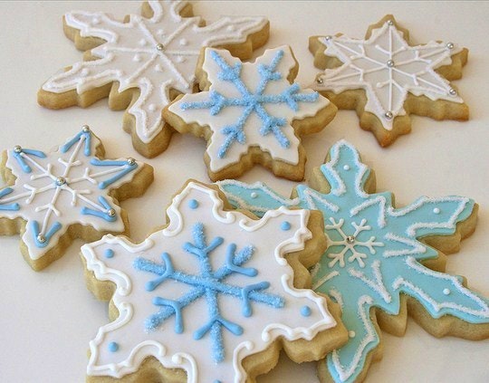 Snowflake Cookies by SBonnie