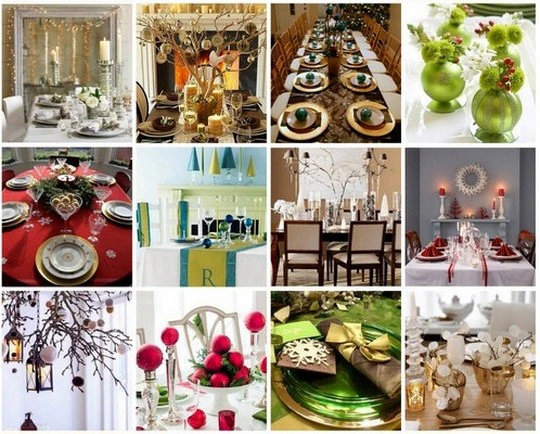 Festive Table Decorations for Your Christmas Feast