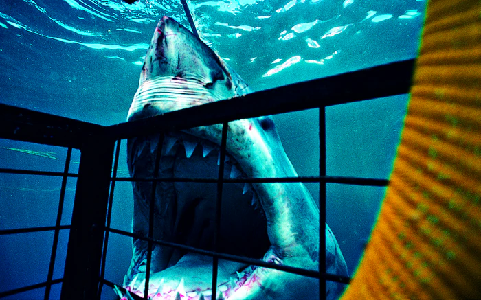 Shark Cage Diving with Great Whites in Gansbaai