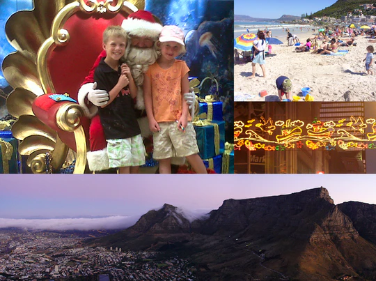 Christmas in Cape Town