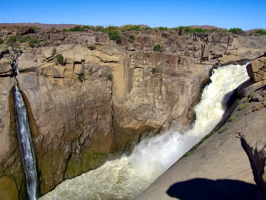 A look at the Augrabies Falls within the National Park. By MicGloWal (Flickr)