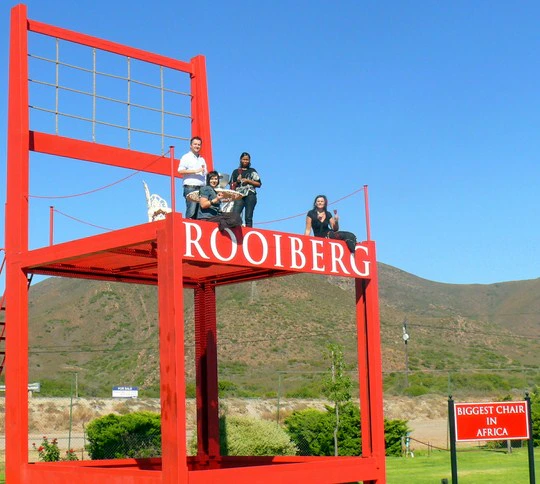 Africa’s Biggest Chair Launches at Rooiberg Winery
