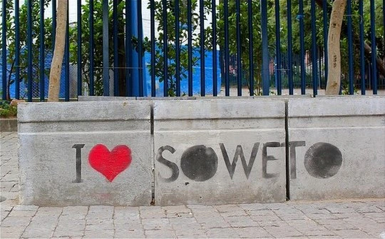 So where to? Soweto!