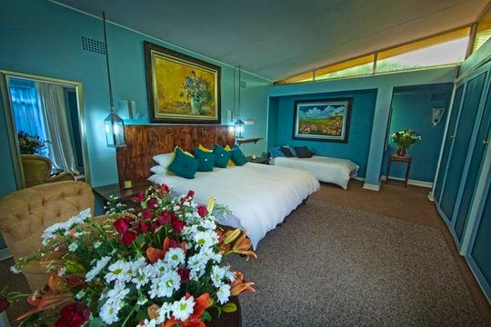 One of the beautiful bedrooms at The Rabbit Hole. (C) TravelGround