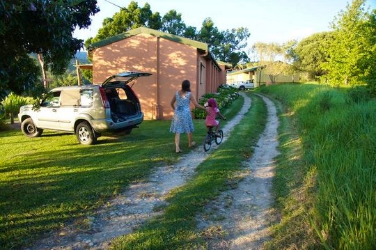 Biking at Beyond the Moon Farm (C) TravelGround