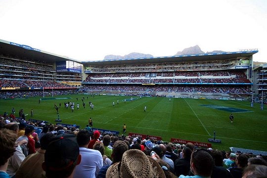 Stormers fans at a game. By Deon Maritz (Creative Commons)