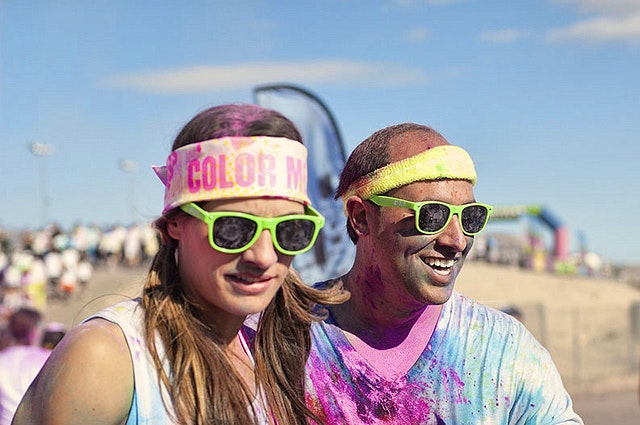 ’n Prettige kleurdraf in Kaapstad