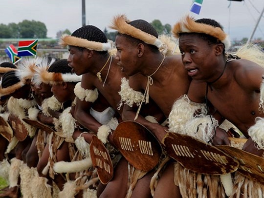 Zulu warriors. By GovernmentZA (Flickr)