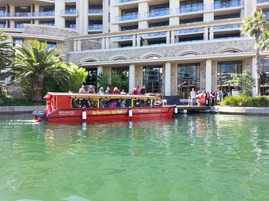 Cruising along the Tranquil Canals at the V&A Waterfront