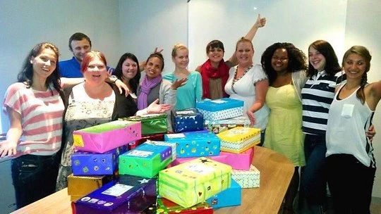 TravelGround Supports the Santa Shoebox Project