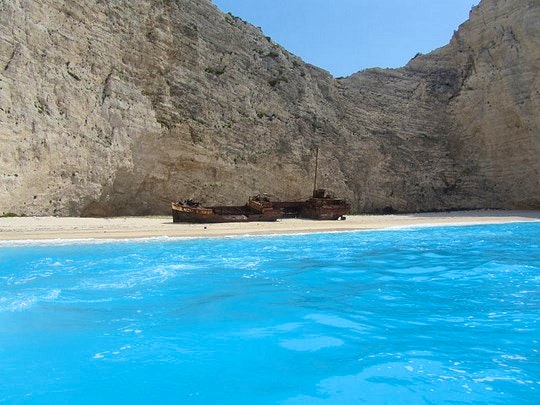 Navagio Beach (Wikipedia)