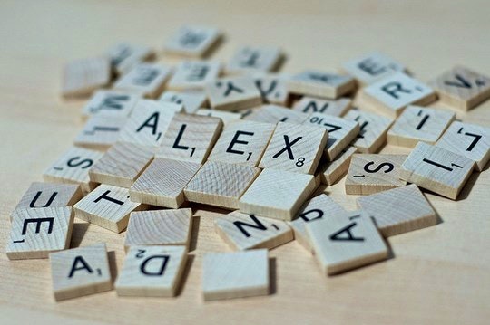 Scrabble tiles. By Alex Ristea (Flickr)