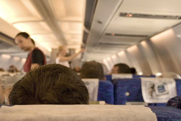 Aeroplane passenger by michaeljonker (Flickr)