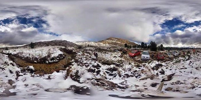 A great panoramic photo of Matroosberg by Devan Willemburg (Snow Report SA)
