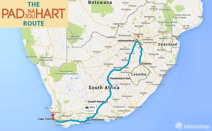 Pad na Jou Hart route