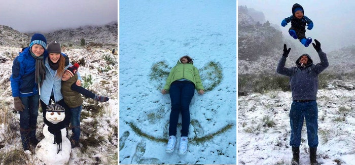 Fun in the snow (Snow Report SA)