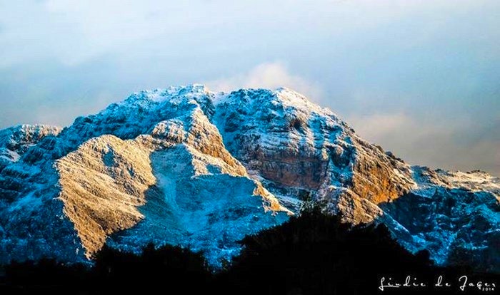 Truly beautiful photo of Brandwacht Berge - Worcester taken by Lindie De Jager (Snow Report SA)