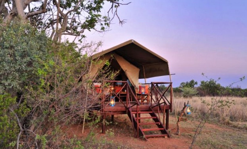 Camping at Kwafubesi Tented Safari Camp (C) TravelGround