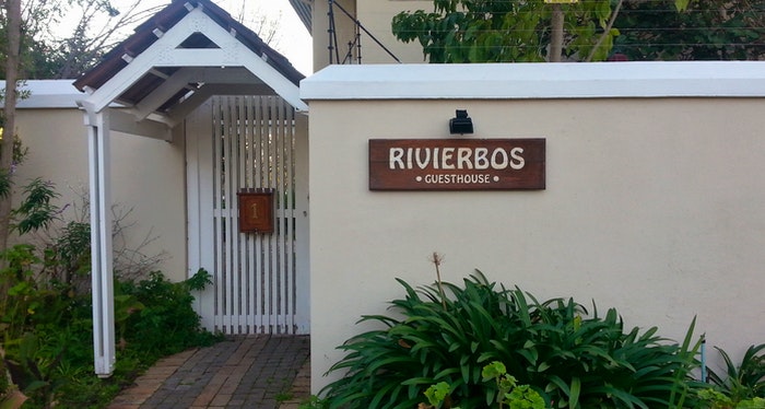 Entrance to Rivierbos Guest House by Lauren Morling