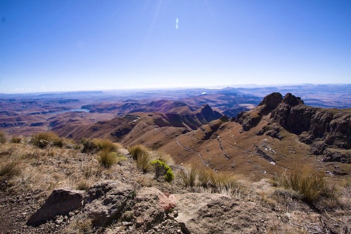 Hiking views from the Drakensberg Ampitheatre. By  Heather Dowd (Flickr)