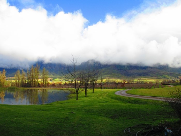 Saronsberg: stilte en skoonheid