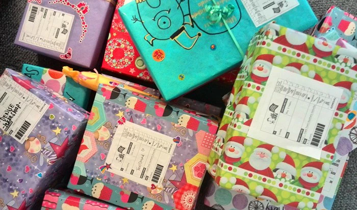 Get festive with Santa Shoebox Project