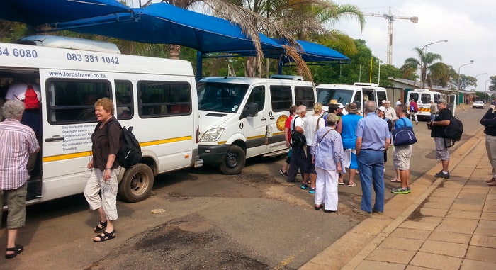 Shongololo Express minibuses