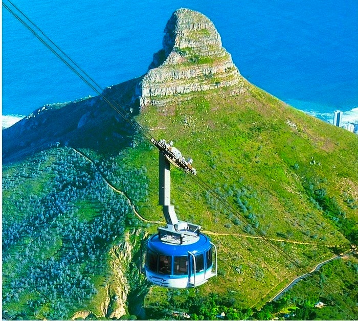 Cable Car Cape Town is a top Pinterest image of travel in South Africa 