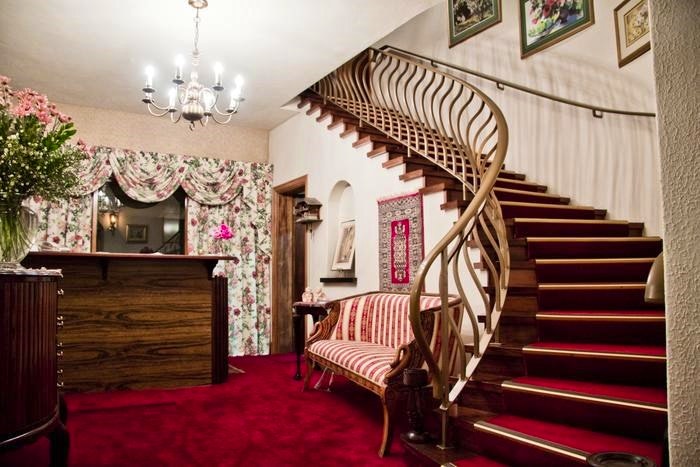 A fairytale staircase at Pension Marianna Guest House (C) TravelGround