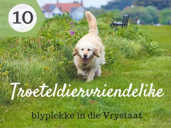 10 Troeteldiervriendelike blyplekke in die Vrystaat
