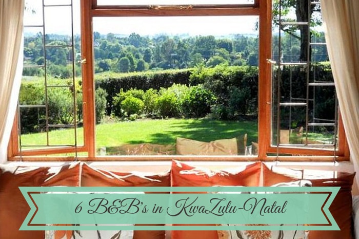 6 Bekoorlike B&B’s in KwaZulu-Natal