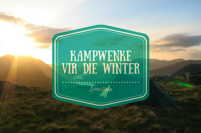 Kampwenke vir die winter