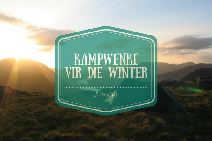 Kampwenke vir die winter