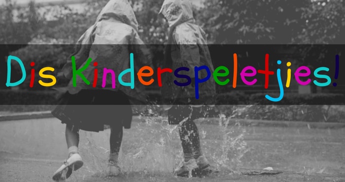 10 Doendinge vir die jongspan as dit reën