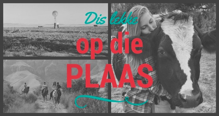 10 Plase waar jy óók kan boer