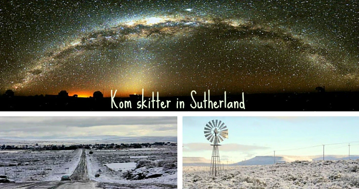 Kom skitter in Sutherland