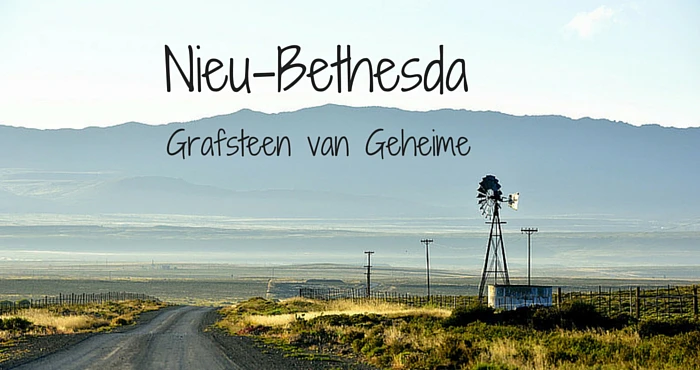 Nieu-Bethesda: Grafsteen van Geheime