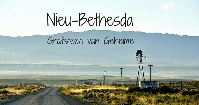Nieu-Bethesda: Grafsteen van Geheime