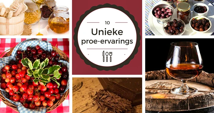 10 Unieke proe-ervarings in SA