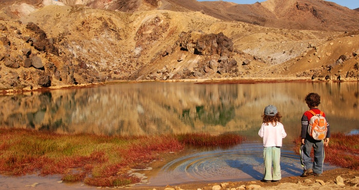 Mountains and Lake, Kids Not Included by Mike Goren (Flickr)