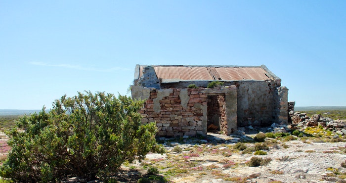 Old Namaqualand farmhouse deur flowcomm (Flickr)