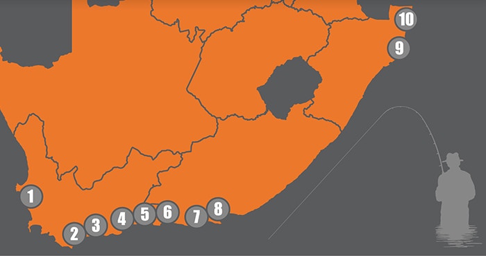 ’n Lekke gids tot 10 van SA se top-kushengelplekke
