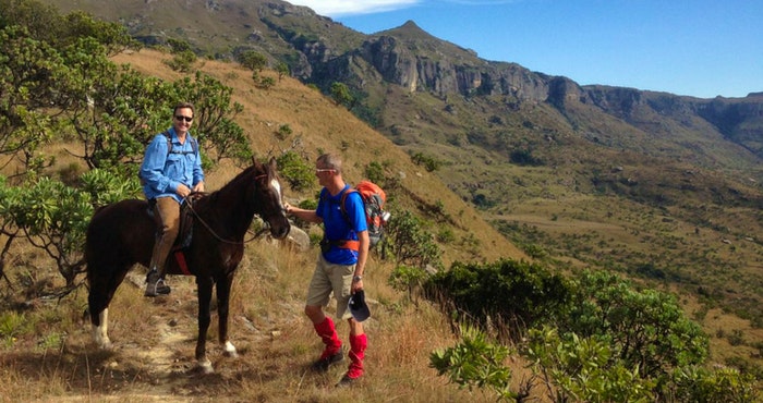 Horse riding in the Drakensberg | Photo: TravelGround