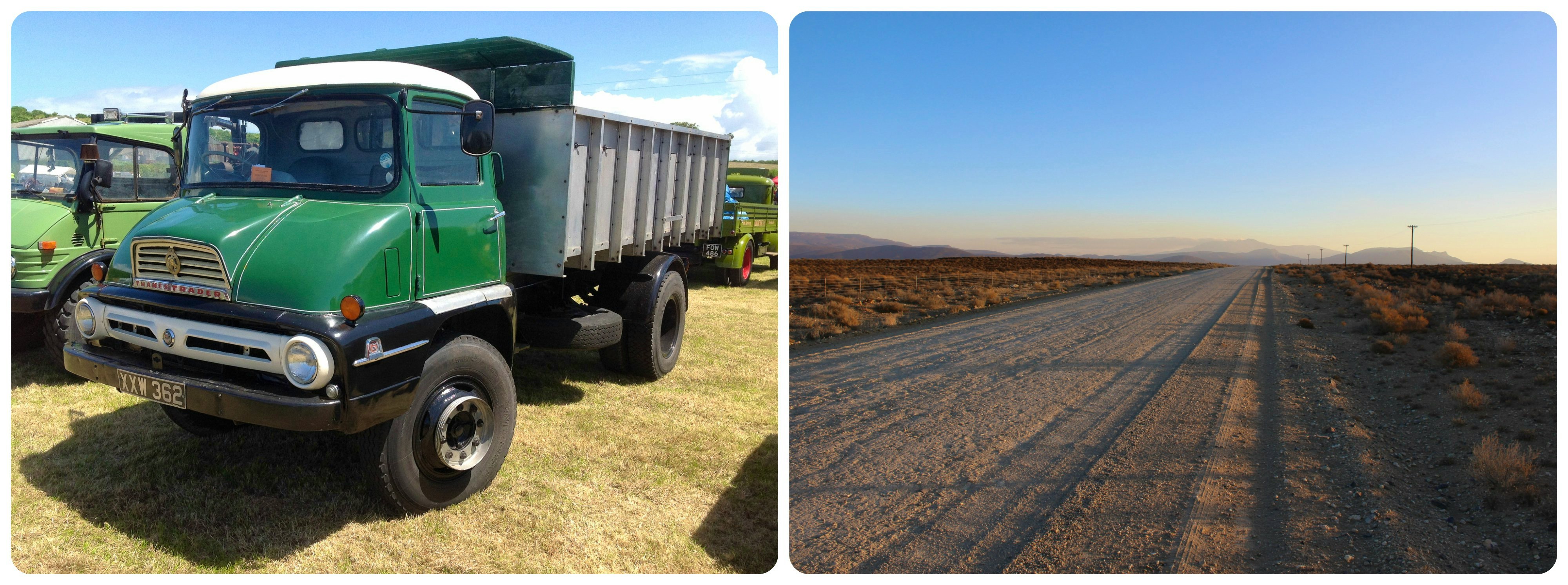 An example of a Ford Thames truck like the ghostly one which has been seen on the Karoo road near Sadawa. 