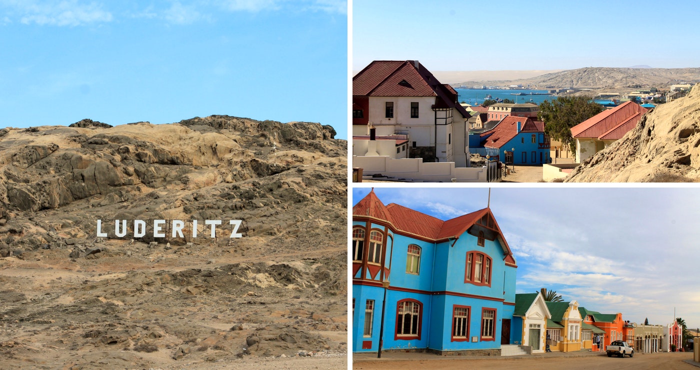 Historiese geboue in Lüderitz. Daniëlle Terblanche